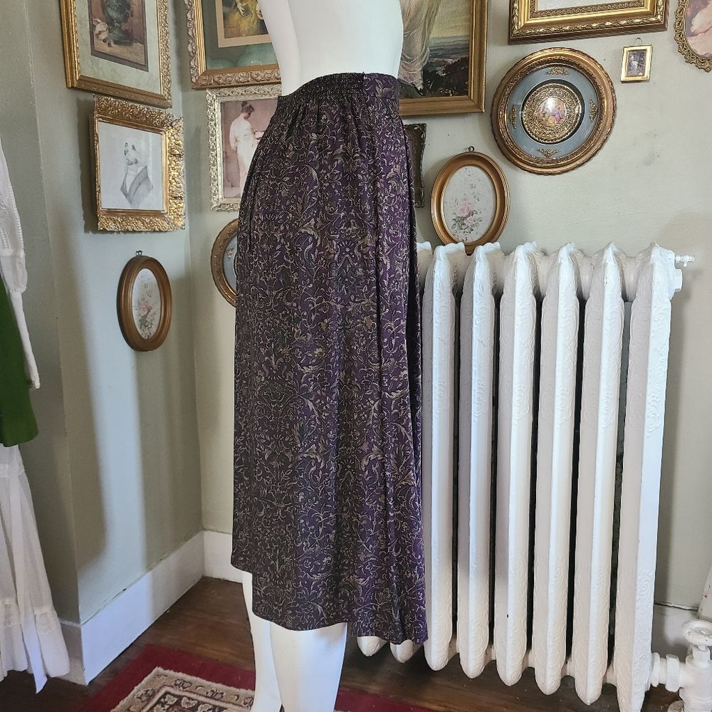 Vintage Purple Skirt - Picture 3 of 7